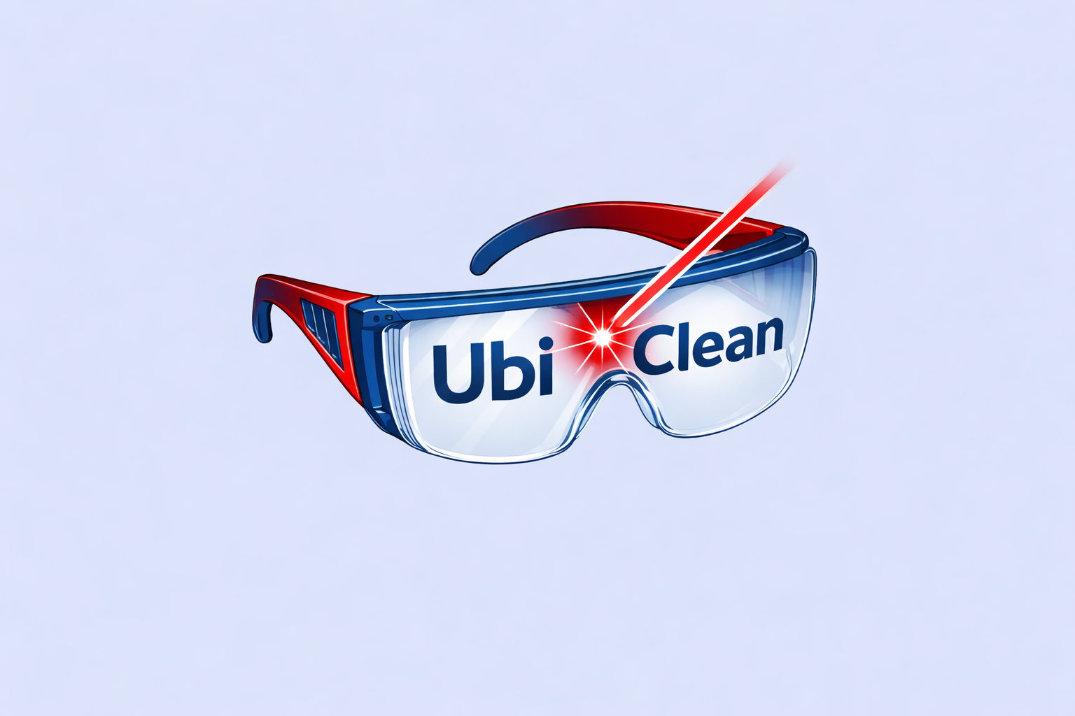 Image for laser cleaning on an industrial surface.